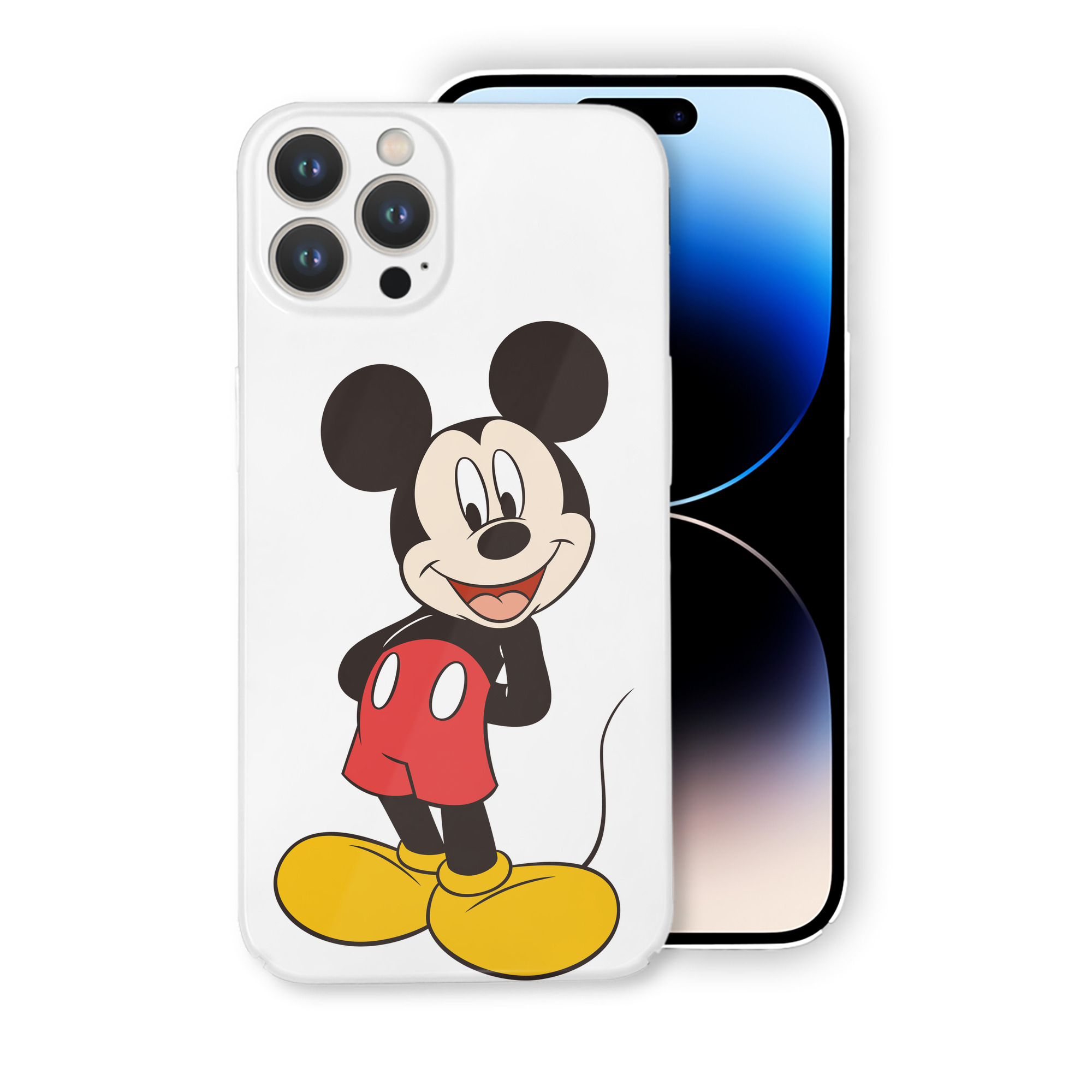 （画像用） ミッキーマウス Mickey Mouse 【iPhone 14シリーズ対応】ハードケース